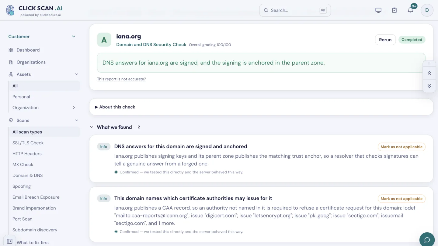 DNSSEC: signed, half-signed, or broken