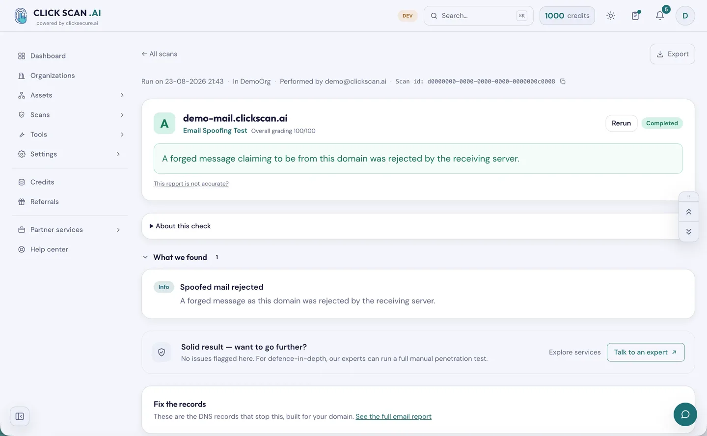 Can someone forge email from your domain?